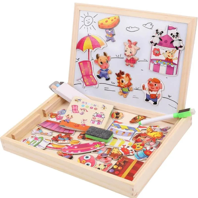 Tableau Magnétique en Bois