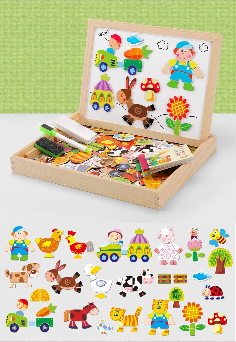 Tableau Magnétique en Bois