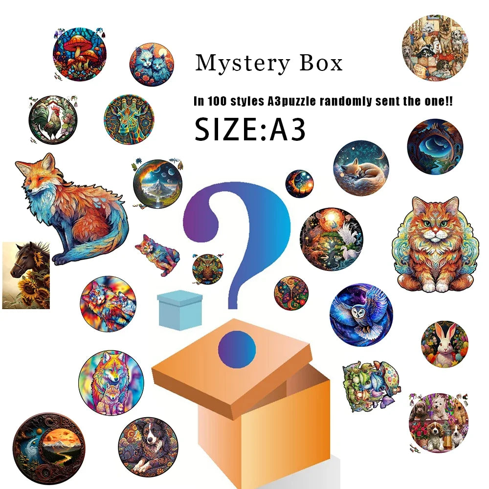 Puzzle en Bois 3D Animaux