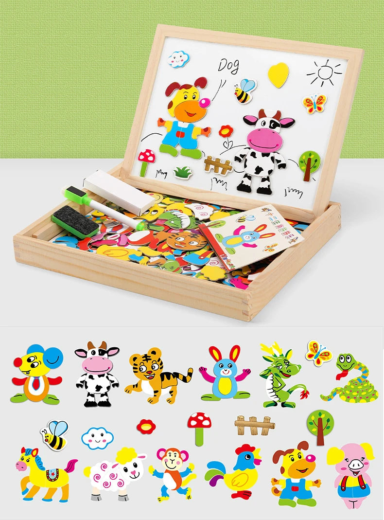 Tableau Magnétique en Bois