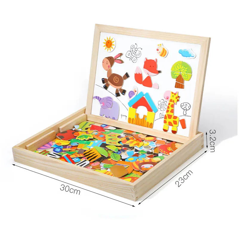 Tableau Magnétique en Bois
