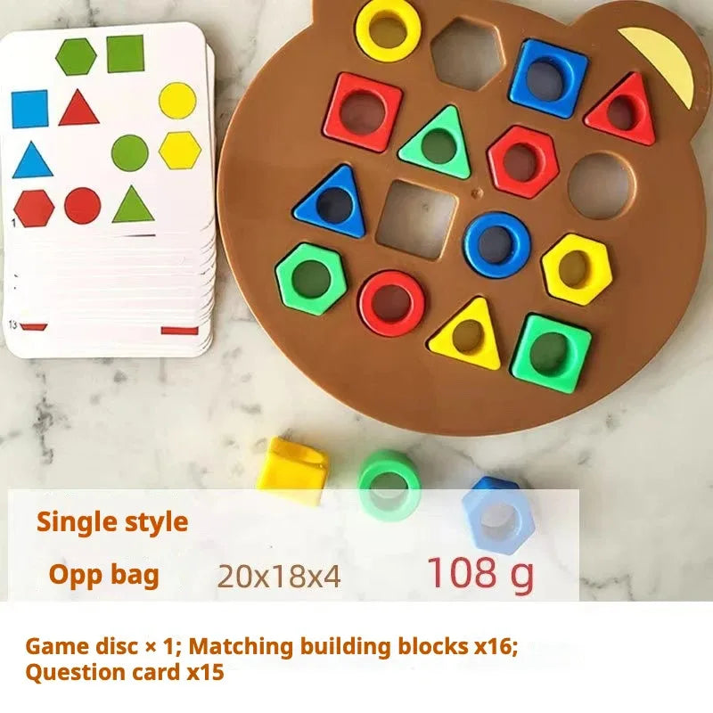 Puzzle Montessori à Formes