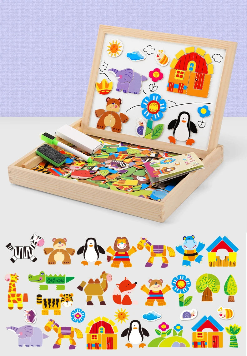 Tableau Magnétique en Bois