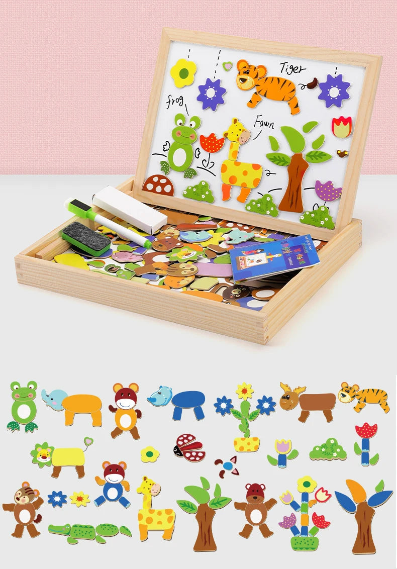 Tableau Magnétique en Bois